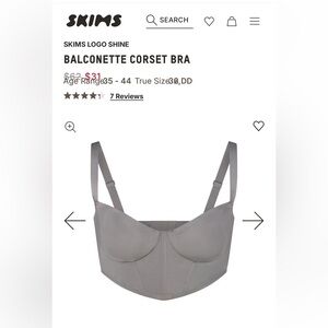 Skims Balconette Bra NWT